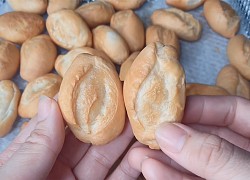 Cách làm bánh mì mini thơm ngon, giòn xốp bằng nồi chiên không dầu