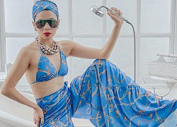 Đang giữ phong độ, Lệ Quyên lỡ sa tay chọn nhầm bikini làm "núi đôi" bay màu