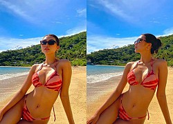 Hoa hậu Tường Linh được khen "đẹp từng centimet" trong bộ ảnh bikini mới đăng