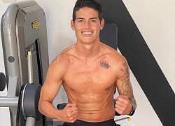 James Rodriguez chinh phục kiều nữ phòng gym