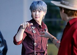 Suga BTS gây sốt với màu tóc mới 'siêu đỉnh'