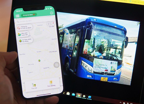 Ứng dụng bản đồ giúp tìm xe thực phẩm lưu động tại TP HCM