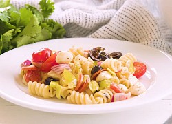 3 cách làm salad pasta đơn giản lạ miệng đổi vị cho bữa ăn gia đình