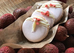 Cách làm bánh macaron vải lạ miệng, đẹp mắt ngọt ngào