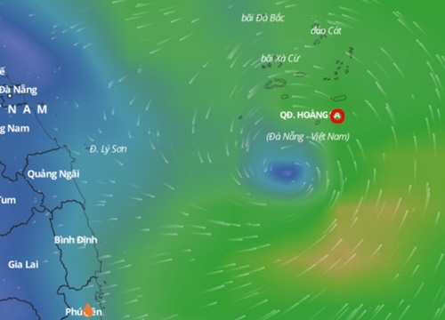 Dự báo đường đi của áp thấp nhiệt đới trên Biển Đông