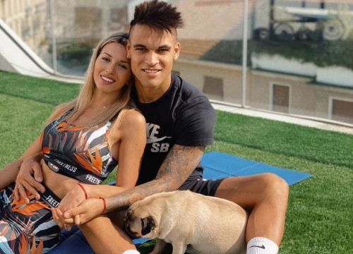 Dung nhan bạn gái có thân hình tuyệt mỹ của Lautaro Martinez