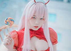 Đứng tim với màn Cosplay Zero Two trong Darling In The Franxx