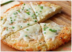 Làm pizza từ cơm nguội cùng các nguyên liệu có sẵn trong tủ lạnh