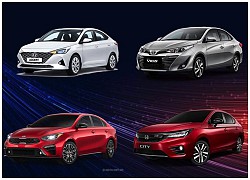 Những mẫu sedan giá rẻ đang được dân tình "chuộng" nhất trong năm 2021