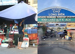 Tiểu thương sốt ruột mong "chạy" hàng khỏi chợ Long Biên