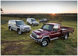 Toyota Land Cruiser 70 Series là dòng xe có vòng đời gần 40 năm