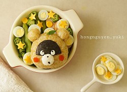 Cơm Bento 'đáng yêu hết nấc' qua bàn tay của mẹ đảm, con biếng ăn cách mấy cũng chén sạch mâm