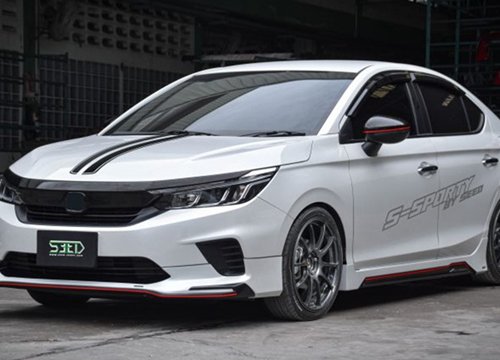 Honda City hầm hố hơn với bộ bodykit từ Thái Lan