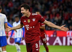 Lewandowski lập kỷ lục khi cán mốc 301 bàn cho Bayern