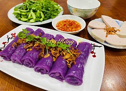 Nhìn 'đã con mắt, ưng cái bụng' với loạt bánh dân gian được làm từ khoai lang tím của cô giáo 8x