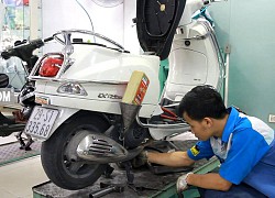 Những lưu ý khi thay dầu nhớt cho xe Vespa