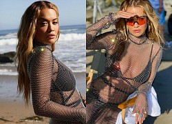 Rita Ora tung ảnh bikini &#8220;nhức mắt&#8221; bên bãi biển