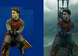 Thì ra đây là cách Harry Potter tái hiện trận đấu Quidditch: Sử dụng thiết bị cực kỳ thông minh nhưng nhìn &quot;xót&quot; diễn viên quá trời!