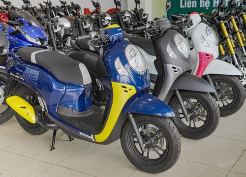 Honda Scoopy được đăng ký bản quyền tại Việt Nam