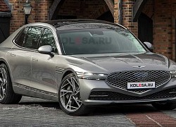 Xem trước Genesis G90 2022 - Sedan full-size hạng sang Hàn Quốc tham vọng 'chung mâm' Mercedes S-Class và BMW 7-Series