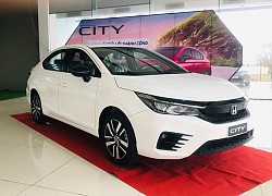 Giá lăn bánh Honda City 2021 mới nhất: Thấp nhất gần 600 triệu đồng