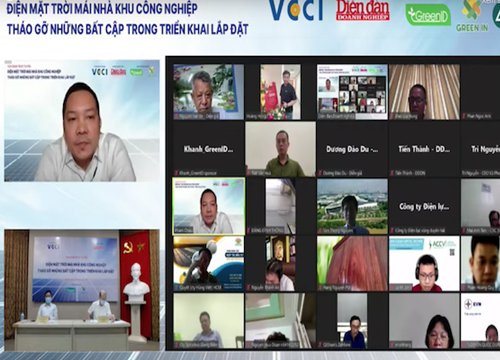 'Gỡ vướng' cho điện mặt trời mái nhà tại khu công nghiệp