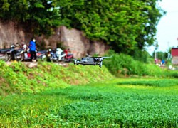 Hà Nội: Sử dụng flycam giám sát người dân trong khu phong tỏa