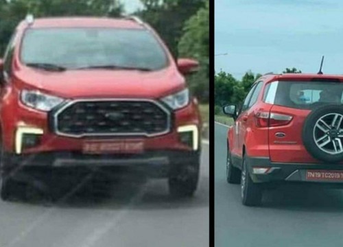 Ford EcoSport 2022 dự kiến ra mắt vào tháng 10/2021