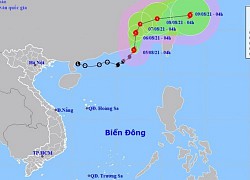 Bão số 4 mạnh lên gây mưa to và gió mạnh trên biển