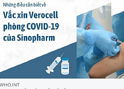 Bộ Y tế: Những thông tin cần biết về vắc xin Covid-19 Sinopharm