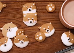 Cách làm kẹo marshmallow hình chú chó Shiba cực xinh xắn, đáng yêu