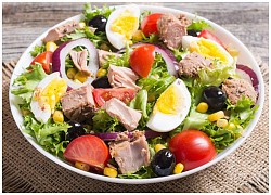 Cách làm món salad cá ngừ dầu giấm cực đơn giản lại ngon miệng