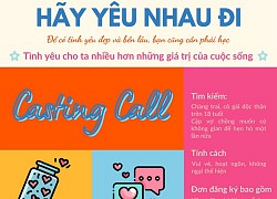 Hãy yêu nhau đi: Show hẹn hò mới toanh trên VTV3 đang chờ bạn