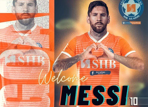 Messi 'cập bến' V-League sau khi rời Barcelona