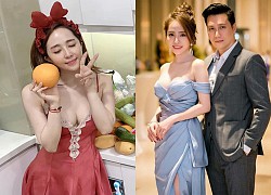 Quỳnh Nga mặc váy trễ nải lộ vòng 1 ỡm ờ khoe chuyện order mùa dịch, Việt Anh bay vào "thả thính": "Nào được thử đâu mà biết"