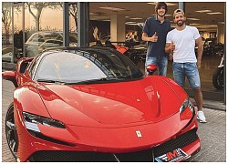 Sergio Aguero bổ sung Ferrari SF90 Stradale vào bộ sưu tập siêu xe