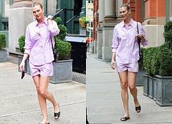 Siêu mẫu Karlie Kloss rạng rỡ ra phố sau khi đón sinh nhật tuổi 29