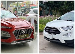 SUV 5 chỗ tầm 700 triệu: Chọn Ford EcoSport hay Hyundai Kona?