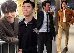 Thử chụp lén dàn tài tử Hàn: Hyun Bin khí chất nghẹt thở, Lee Min Ho chân siêu dài, Lee Dong Wook - Park Seo Joon đẹp "điên lên"