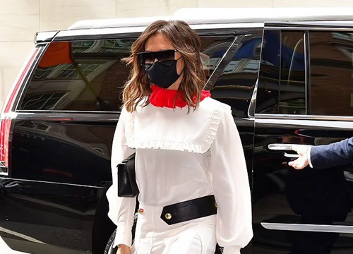 Victoria Beckham bị so sánh với búp bê ma Annabelle