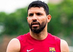 Chưa kịp đá cho Barca, Aguero nghỉ dài hạn, lỡ giai đoạn đầu mùa