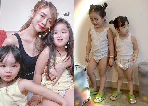 Cindy Lư lên tiếng khi bị nhắc nhở tập thói quen sinh hoạt cho các con