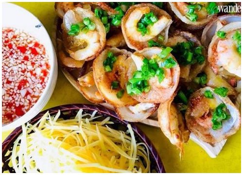 Đến Vũng Tàu qua món bánh khọt làm tại nhà