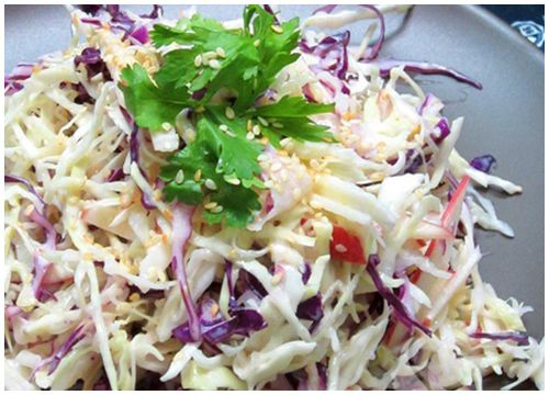 Saladtáo bắp cải món khai vị hoàn hảo