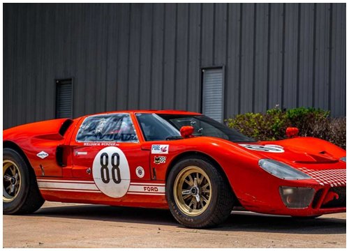 Siêu xe Ford GT40 trong phim 'Ford vs Ferrari' sắp được bán đấu giá