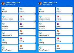 Ứng dụng Facebook thiết kế lại menu cài đặt đơn giản hơn