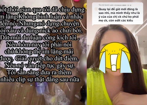 "Mẹ chồng quốc dân" nổi tiếng thích khoe nàng dâu bỗng lên mạng bóc phốt: "Con dâu thái độ với tôi... suốt thời gian qua tôi đã chịu đựng"