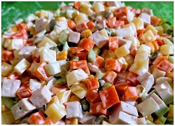 Cách làm salad Nga ngon miệng đơn giản dễ làm ngay tại nhà