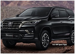 Toyota Fortuner 2022 có thêm phiên bản GR-Sport