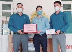 Công đoàn Công ty Formosa Hà Tĩnh ủng hộ công nhân miền Nam 113 triệu đồng